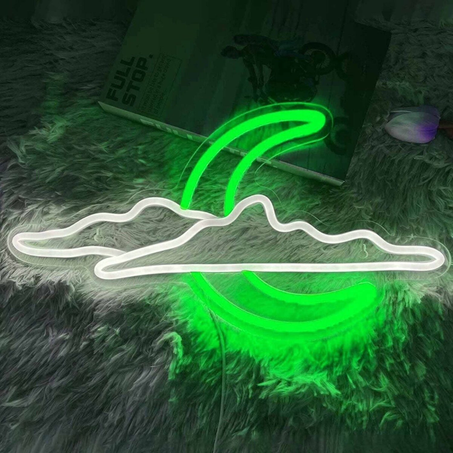 Sky Clouds Crescent Moon Decorating Led Neon Signs - Shineneon