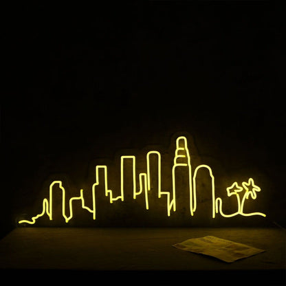 Sky Line Los Angeles Led Neon Sign - Shineneon