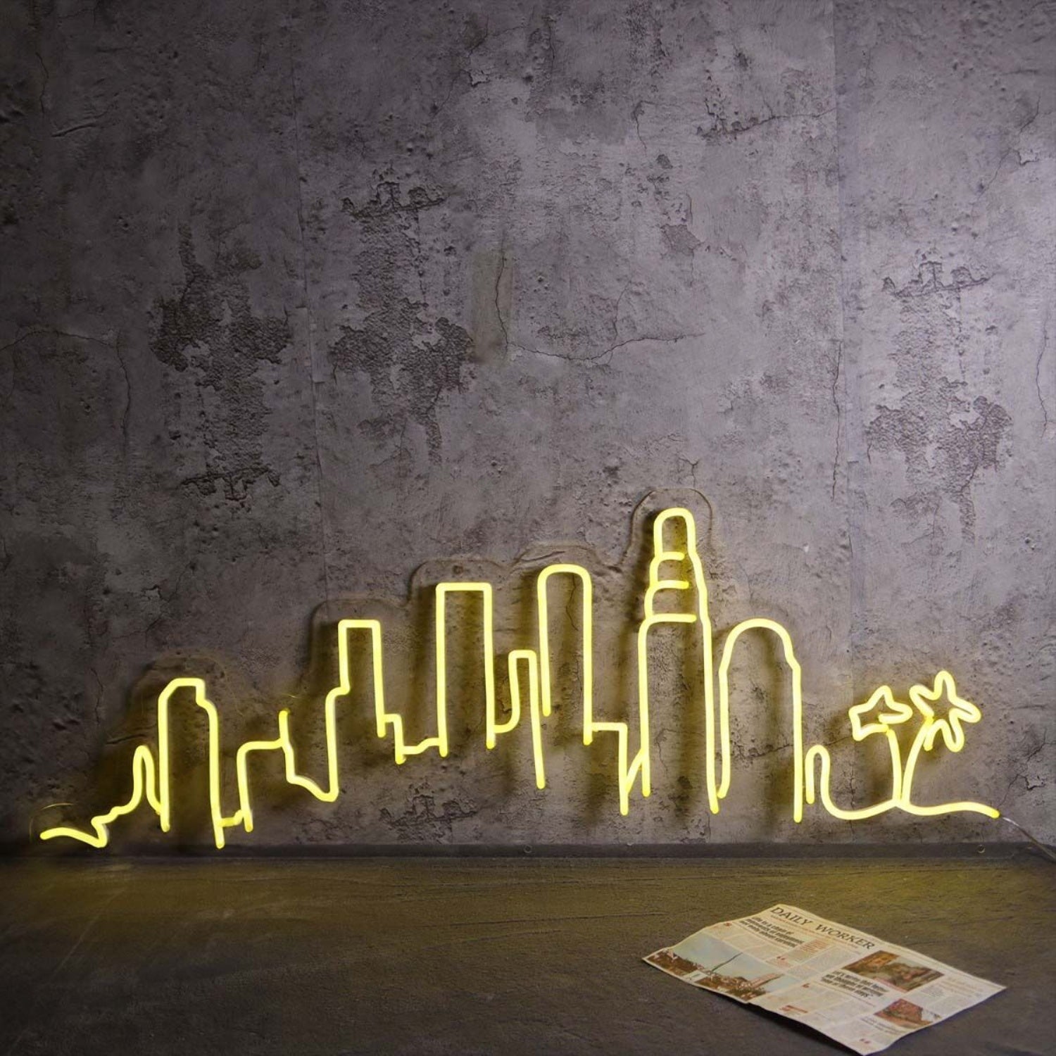 Sky Line Los Angeles Led Neon Sign - Shineneon