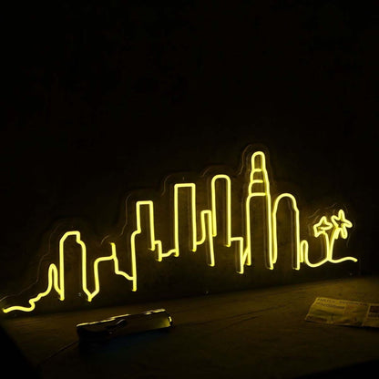 Sky Line Los Angeles Led Neon Sign - Shineneon
