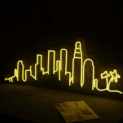 Sky Line Los Angeles Led Neon Sign - Shineneon