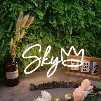 Sky Yellow Led Neon Sign - Shineneon