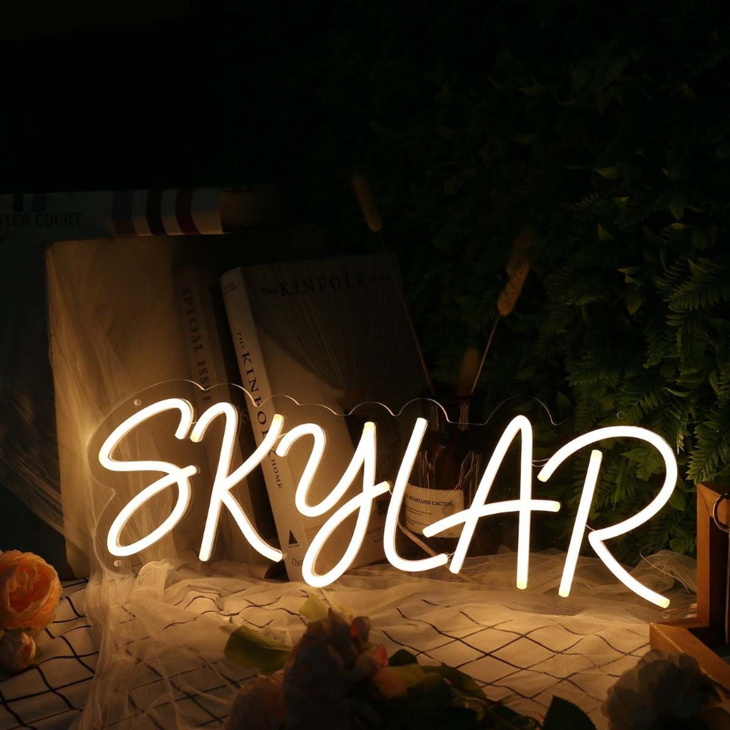Skylar Yellow Name Led Neon Sign - Shineneon