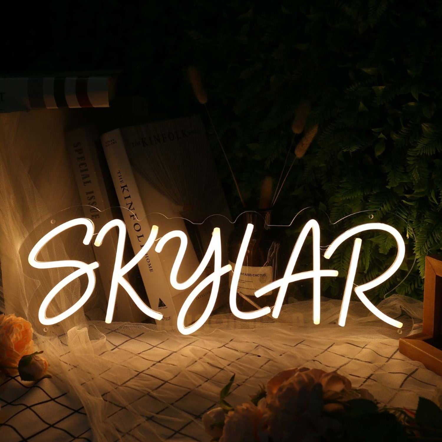 Skylar Yellow Name Led Neon Sign - Shineneon