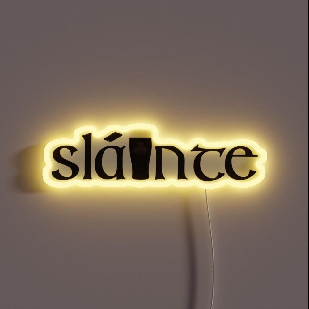 Slainte Have A Guinness Rgb Led Neon Sign - Shineneon