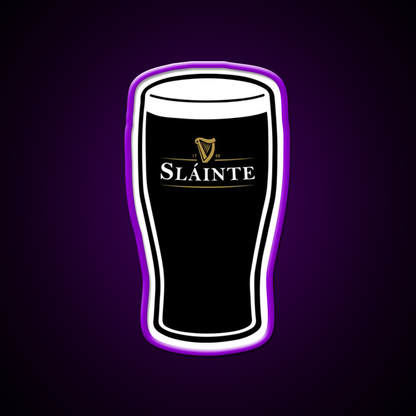 Slainte Irish Drink Beer Bar Decor Led Neon Sign Rgb Color - LED neon sign view 9