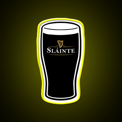 Slainte Irish Drink Beer Bar Decor Led Neon Sign Rgb Color - LED neon sign view 7