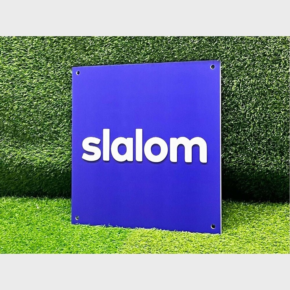 Slalom Acrylic Business Logo Sign - Shineneon