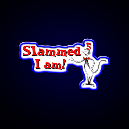 Slammed I Am Beer Bar Decor Led Neon Sign Rgb Color - LED neon sign view 5