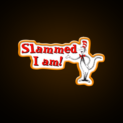 Slammed I Am Beer Bar Decor Led Neon Sign Rgb Color - LED neon sign view 6