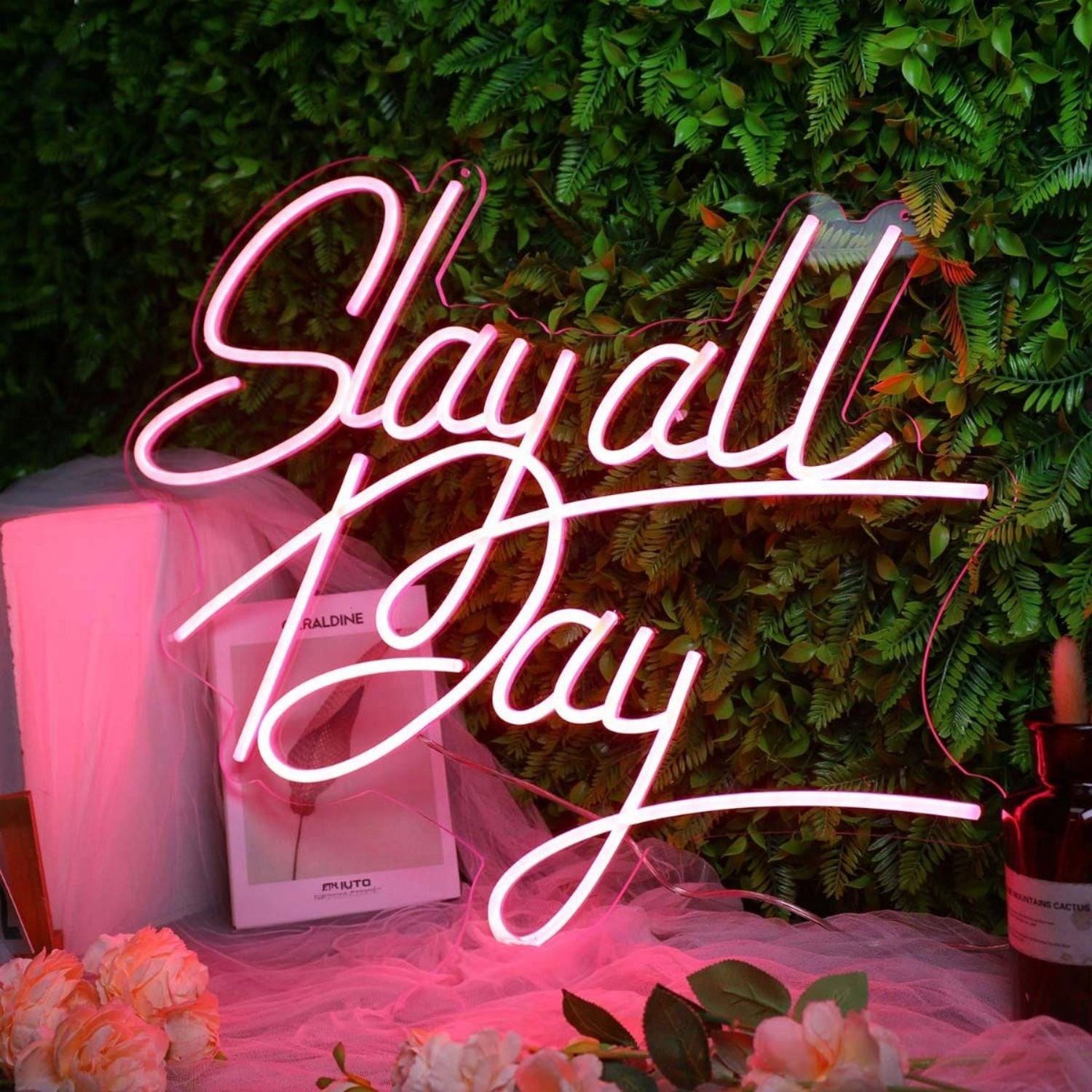 Slay All Day Red Led Neon Sign - Shineneon