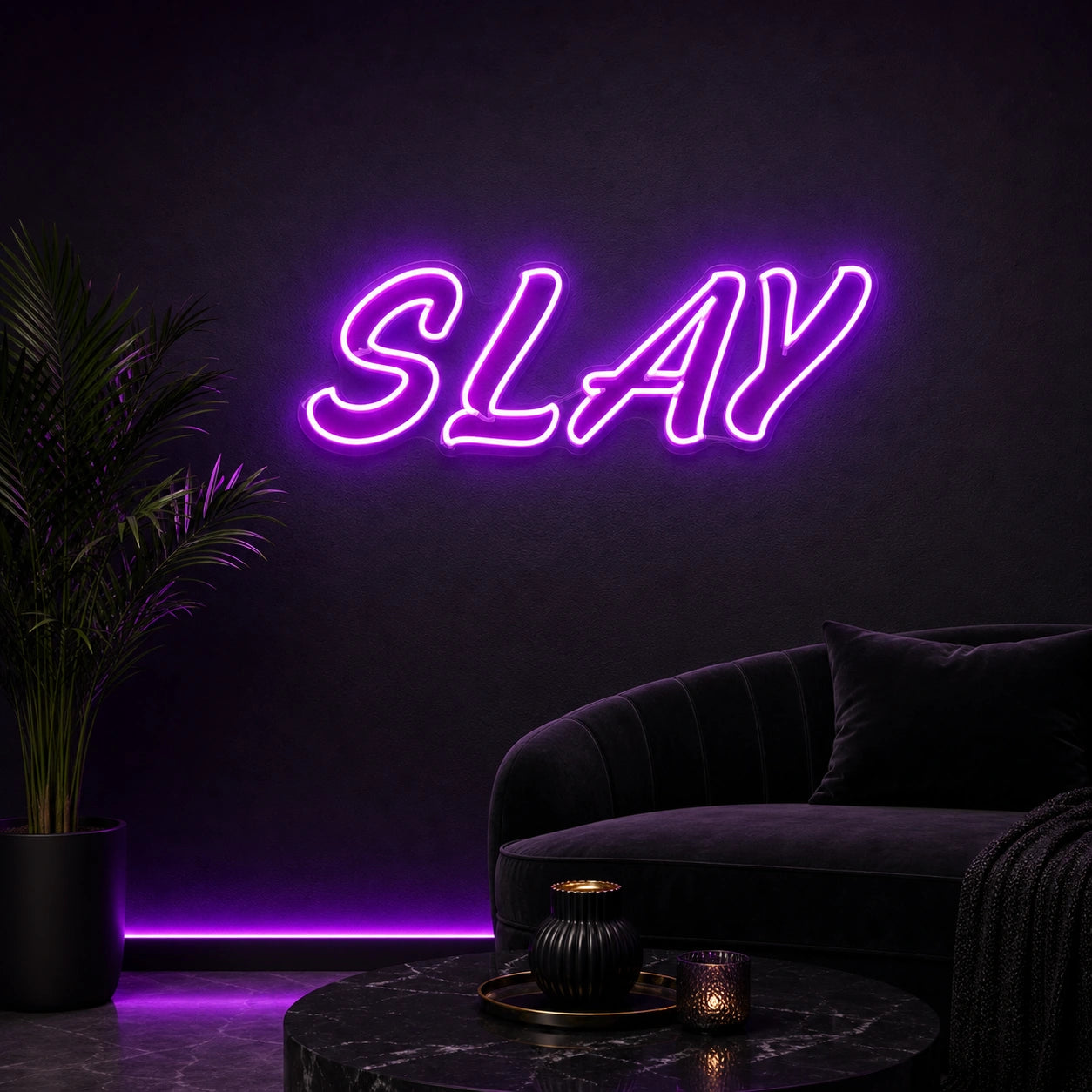 Slay LED Neon Sign Garage Man Cave Neon Sign high-converting product image