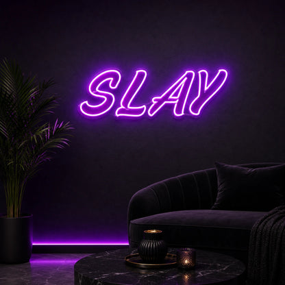 Slay LED Neon Sign Garage Man Cave Neon Sign high-converting product image
