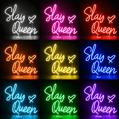 Slay Queen LED Neon Sign - Shineneon