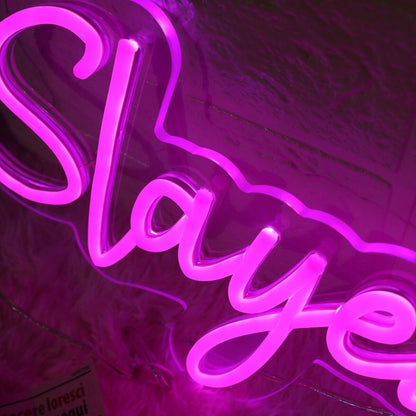 Slayed By Violet Pink Led Neon Sign | Shineneon