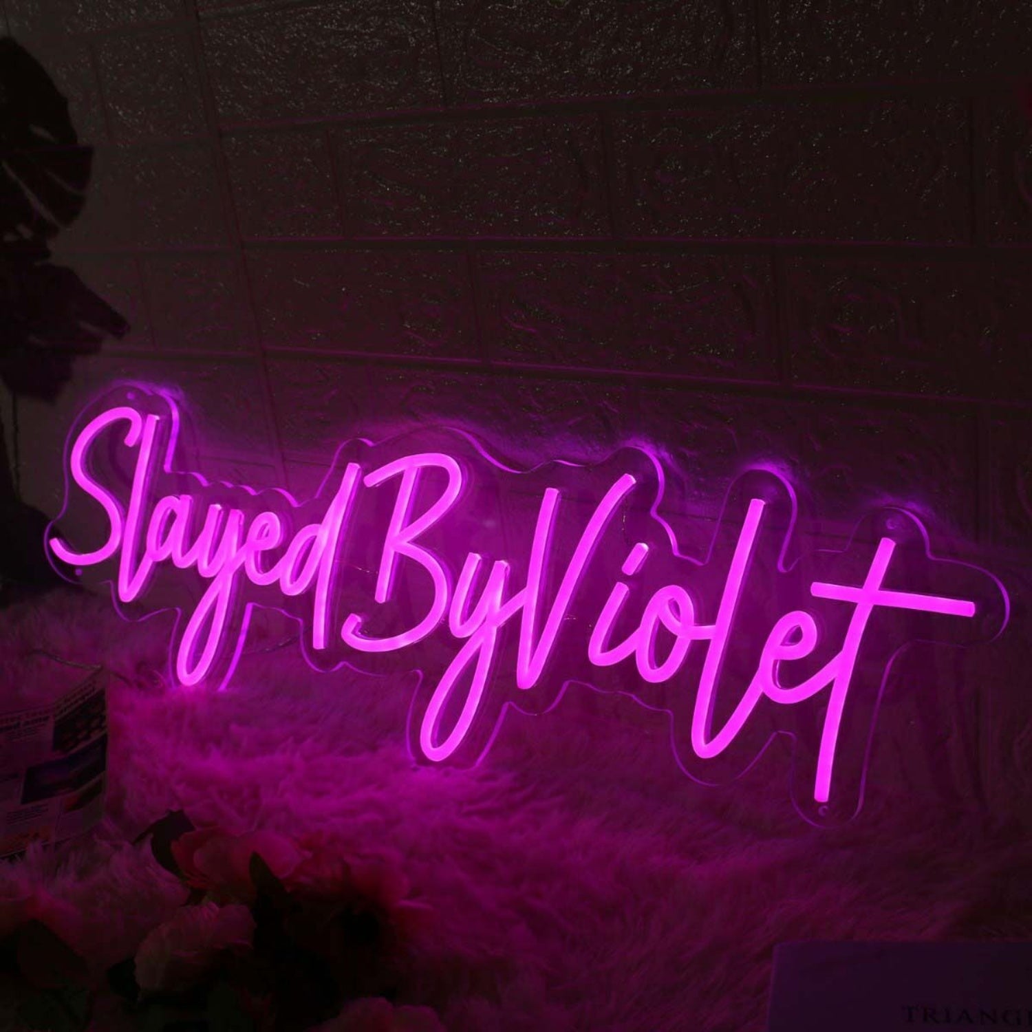 Slayed By Violet Pink Led Neon Sign | Shineneon
