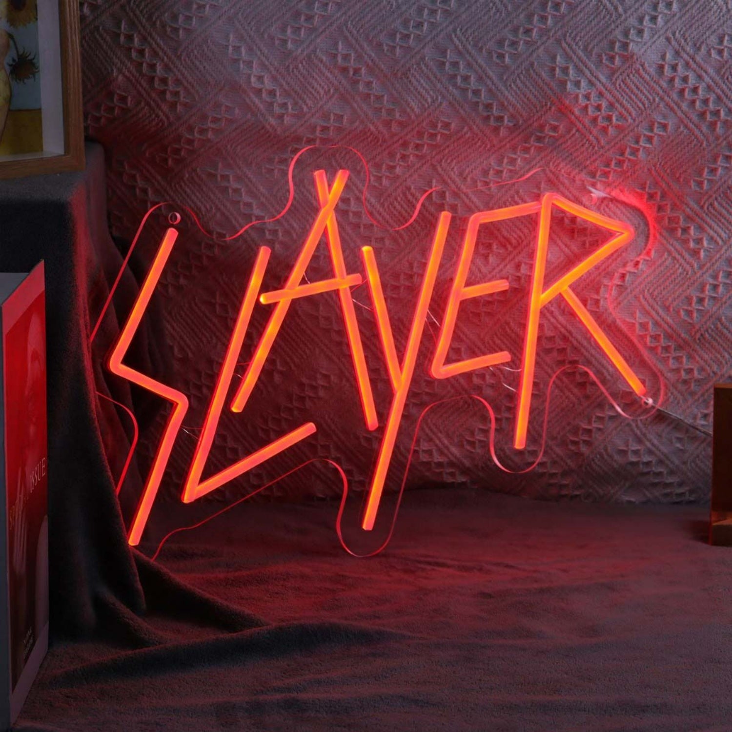 Slayer Led Neon Sign For Music Lovers And Bold Spaces | Shineneon