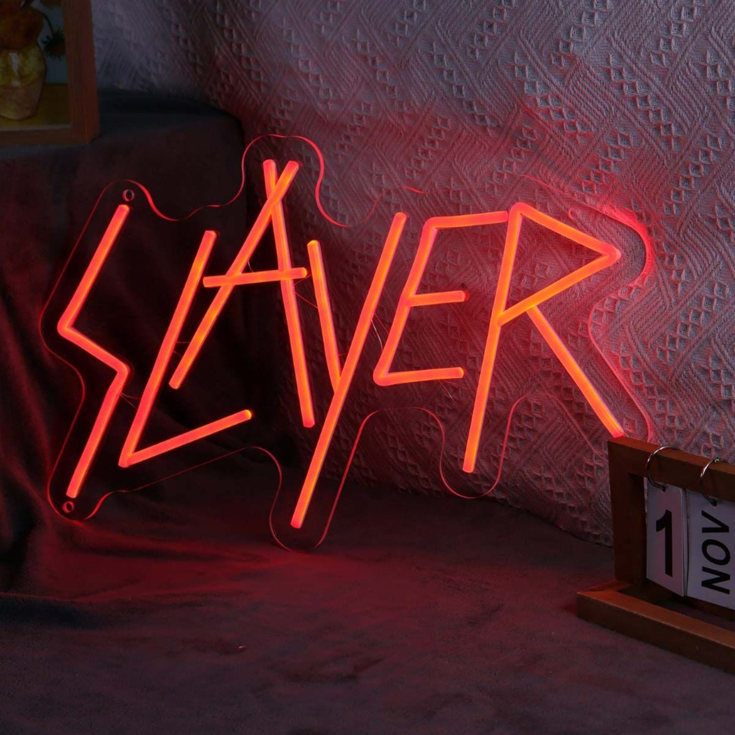 Slayer Led Neon Sign For Music Lovers And Bold Spaces | Shineneon