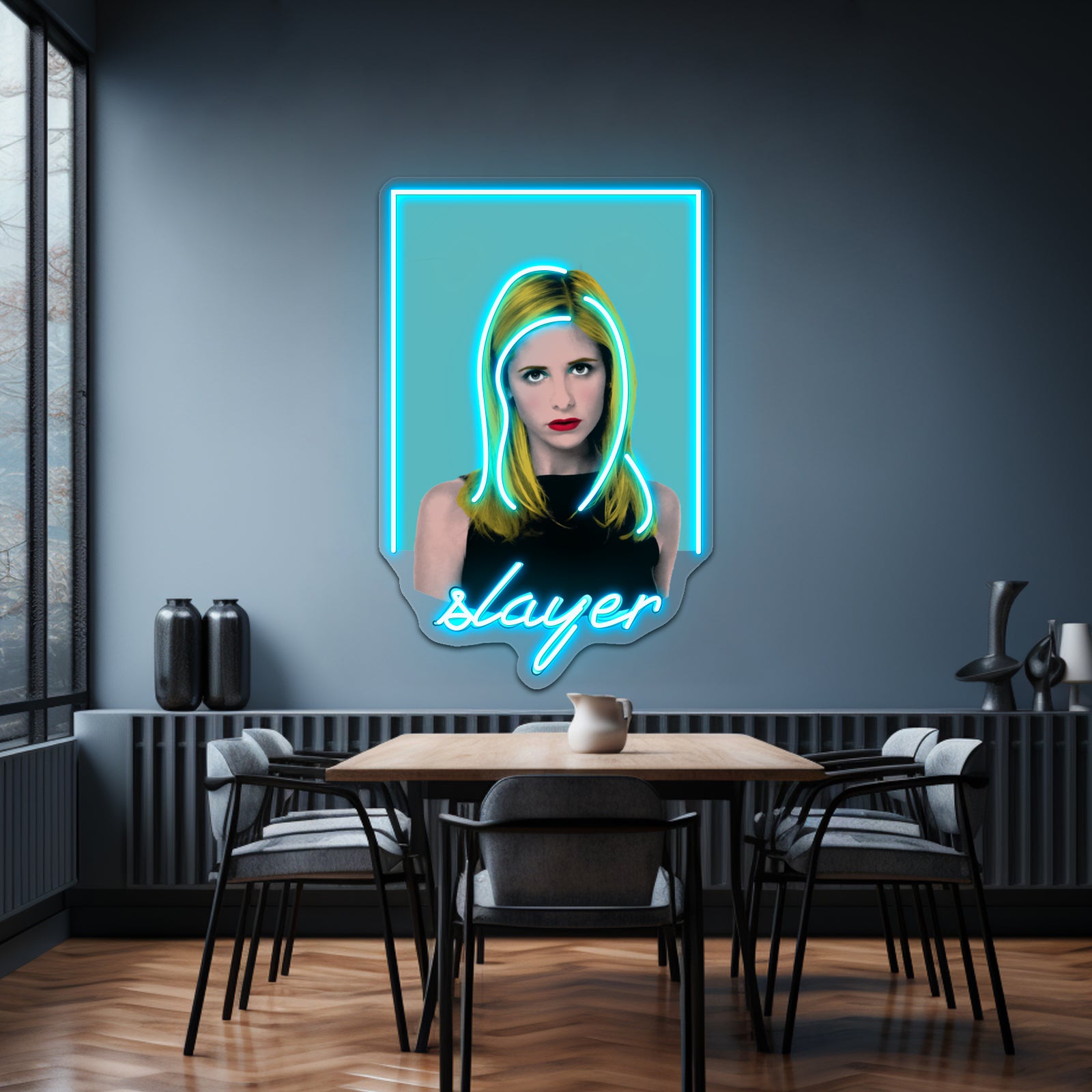 Slayer Pop Artwork Custom Led Signs | Shineneon