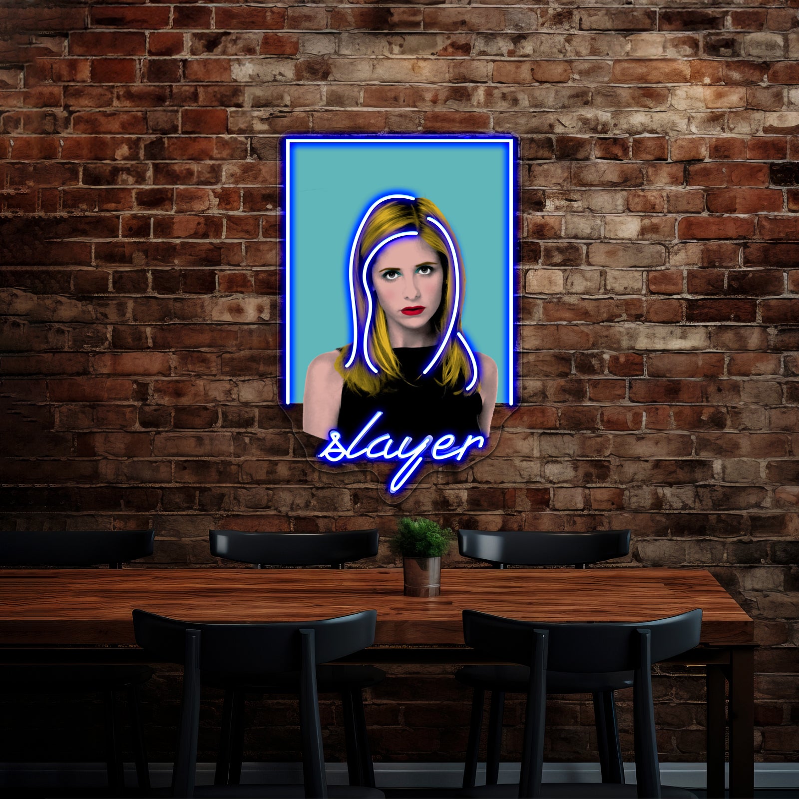 Slayer Pop Artwork Custom Led Signs | Shineneon