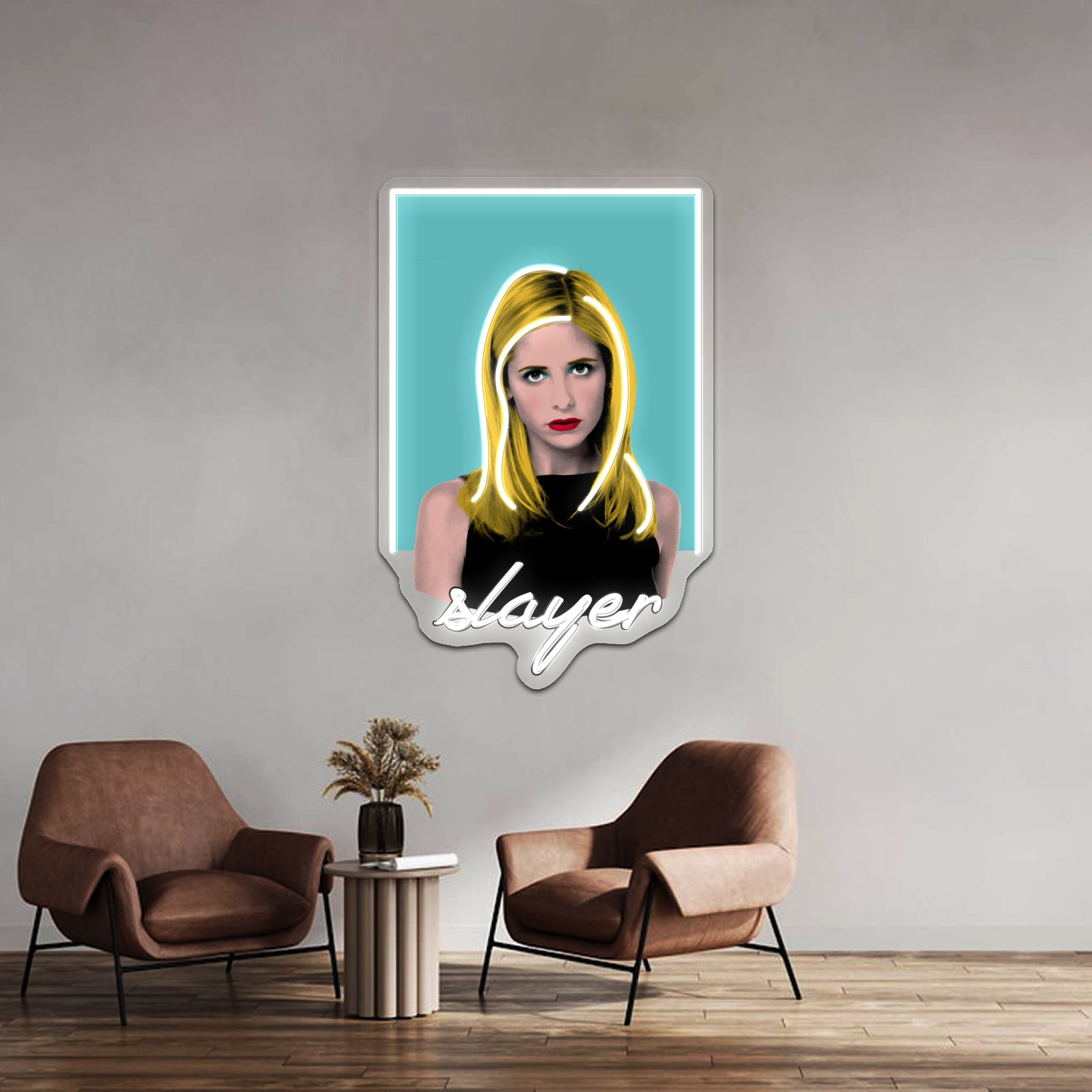 Slayer Pop Artwork Custom Led Signs | Shineneon