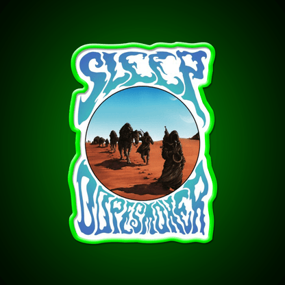Sleep Stoner Metal Band Album Cover Dopesmoker Green Leaf Led Neon Sign Rgb Color - Shineneon