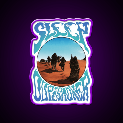 Sleep Stoner Metal Band Album Cover Dopesmoker Green Leaf Led Neon Sign Rgb Color - Shineneon