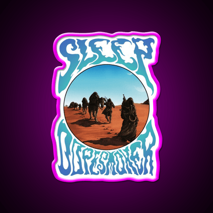 Sleep Stoner Metal Band Album Cover Dopesmoker Green Leaf Led Neon Sign Rgb Color - Shineneon