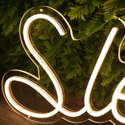 Sleep Yellow Custom Led Neon Sign - Shineneon
