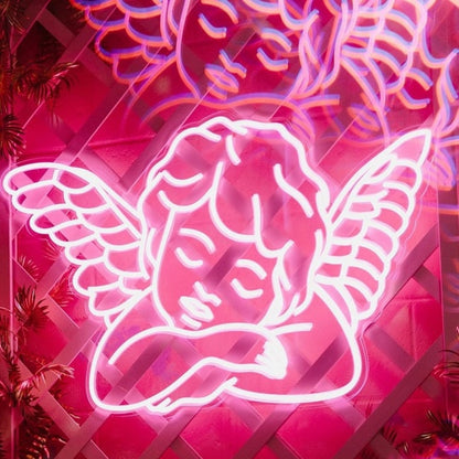 Sleeping Angel Led Neon Sign Wall Art | Shineneon