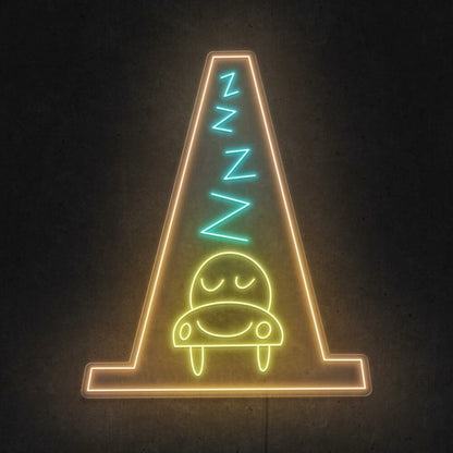 Sleepy Cone Led Neon Sign - Shineneon