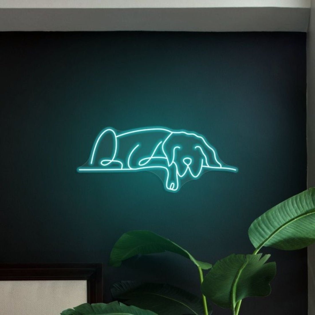 Sleepy Dog Led Sign Business Neon Sign - Shineneon