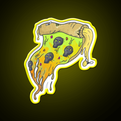 Slice Of Death Snack Food Led Neon Sign Rgb Color - Shineneon