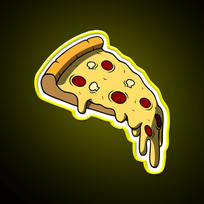 Slice Of Pizza Snack Food Led Neon Sign Rgb Color - Shineneon