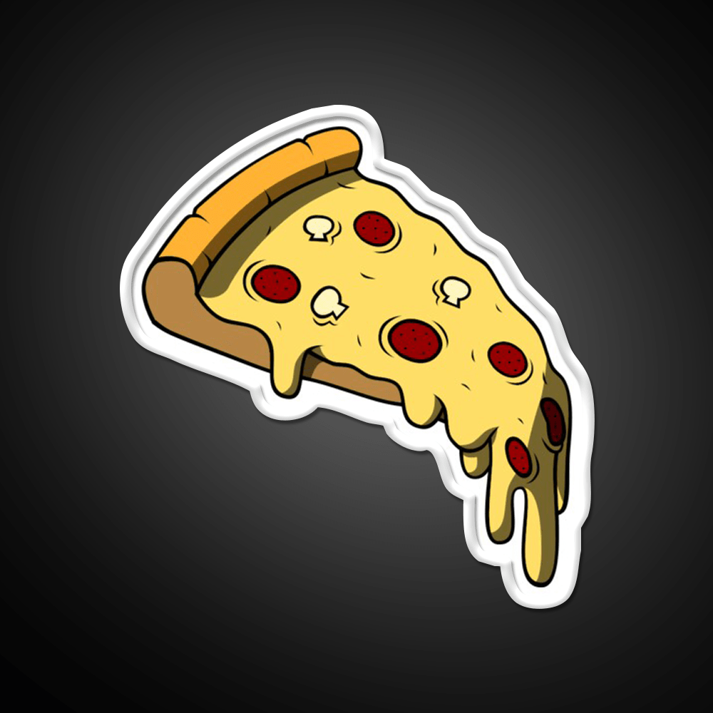 Slice Of Pizza Snack Food Led Neon Sign Rgb Color - Shineneon