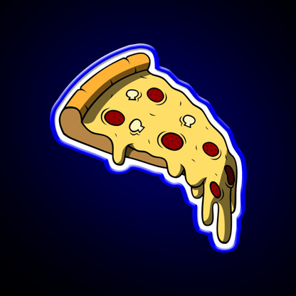 Slice Of Pizza Snack Food Led Neon Sign Rgb Color - Shineneon