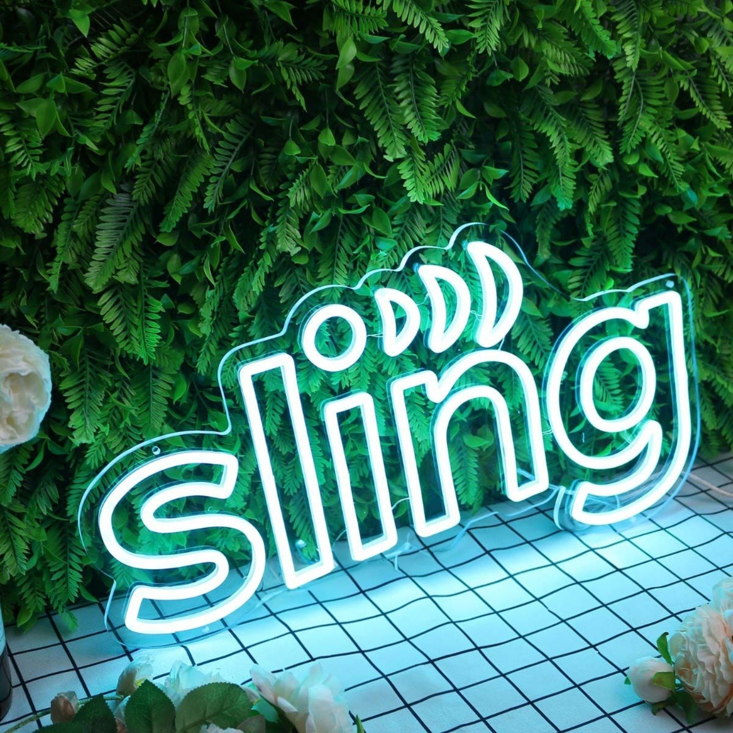 Sling Blue Led Neon Sign - Shineneon