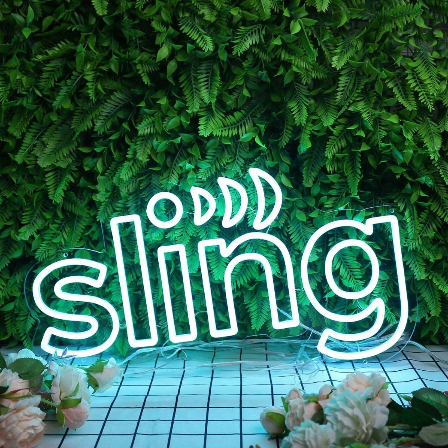 Sling Blue Led Neon Sign - Shineneon