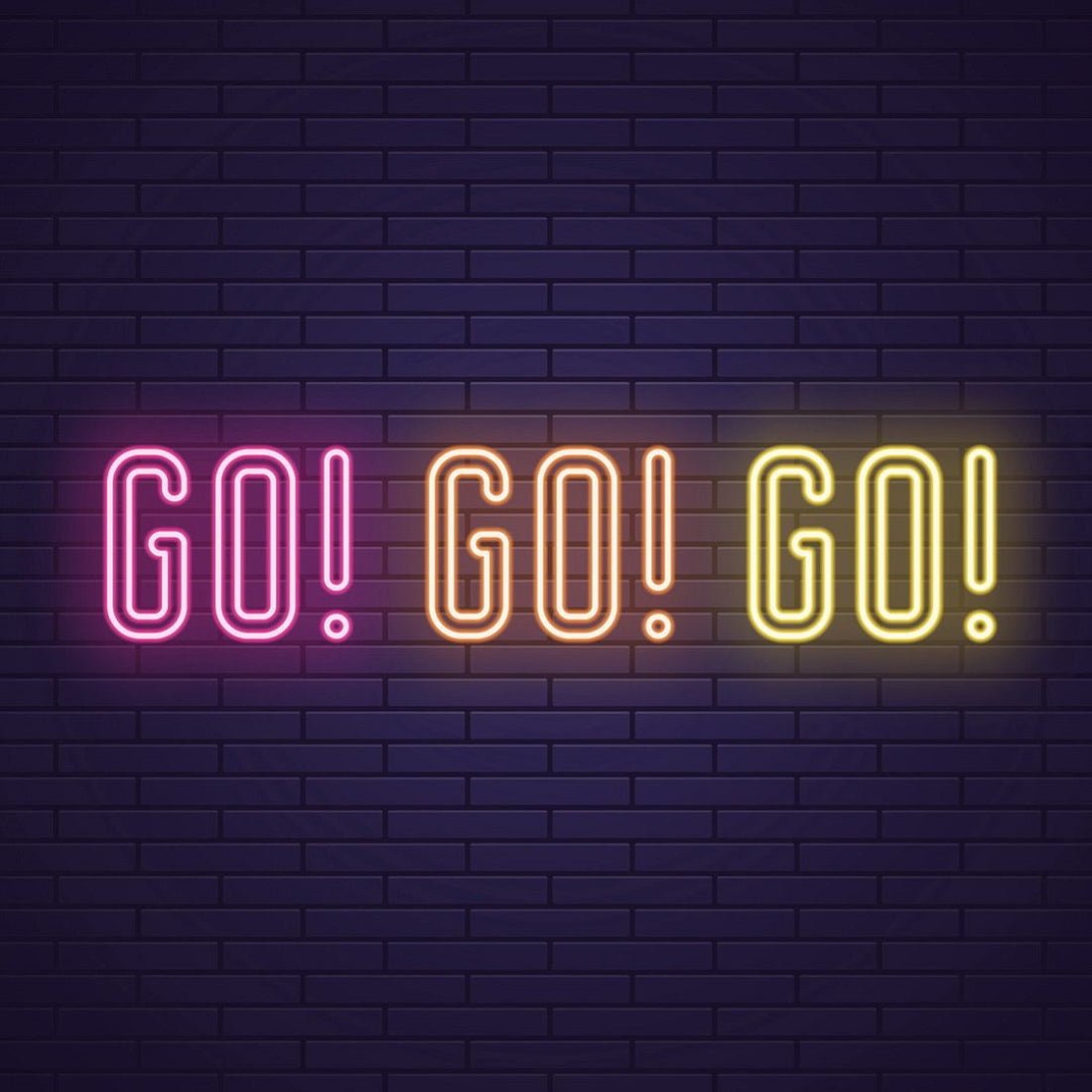 Slogan Call To Action Go Led Business Sign - Shineneon