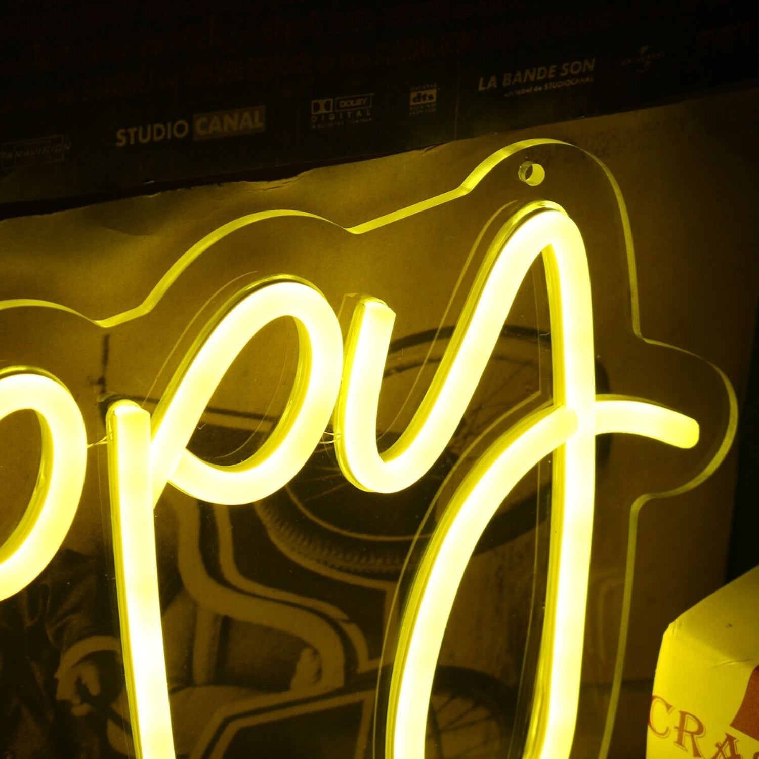 Sloppy Yellow Led Neon Sign - Shineneon