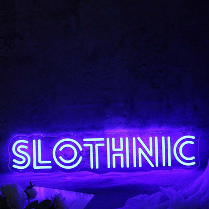 Slothnic Blue Led Neon Sign - Shineneon