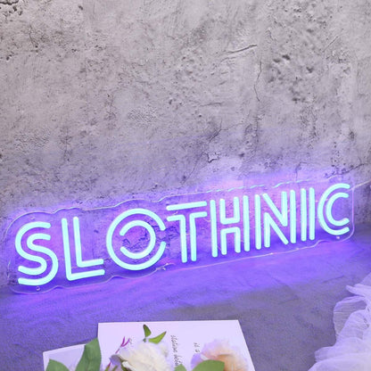 Slothnic Blue Led Neon Sign - Shineneon