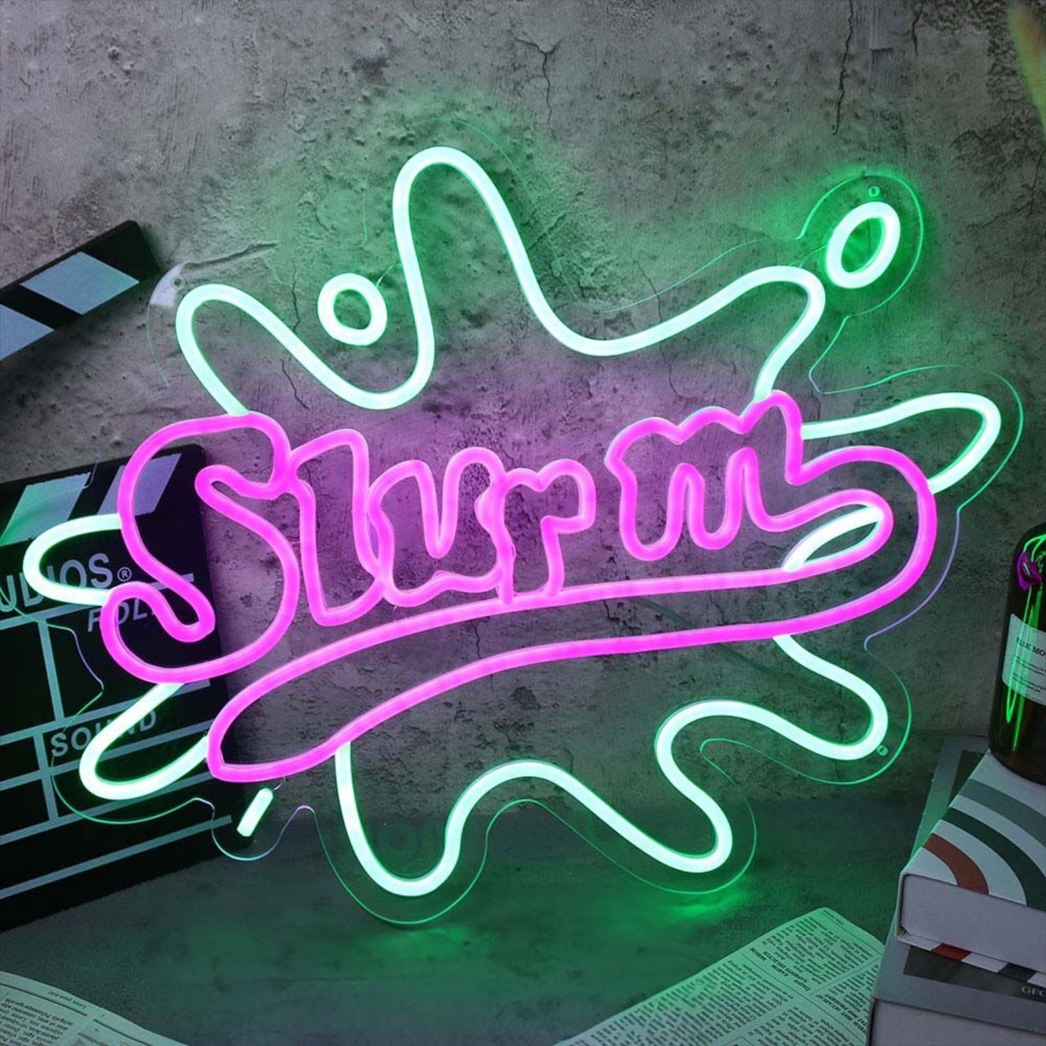 Slurm Led Neon Sign Ffuturama Fans - Shineneon