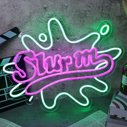 Slurm Led Neon Sign Ffuturama Fans - Shineneon