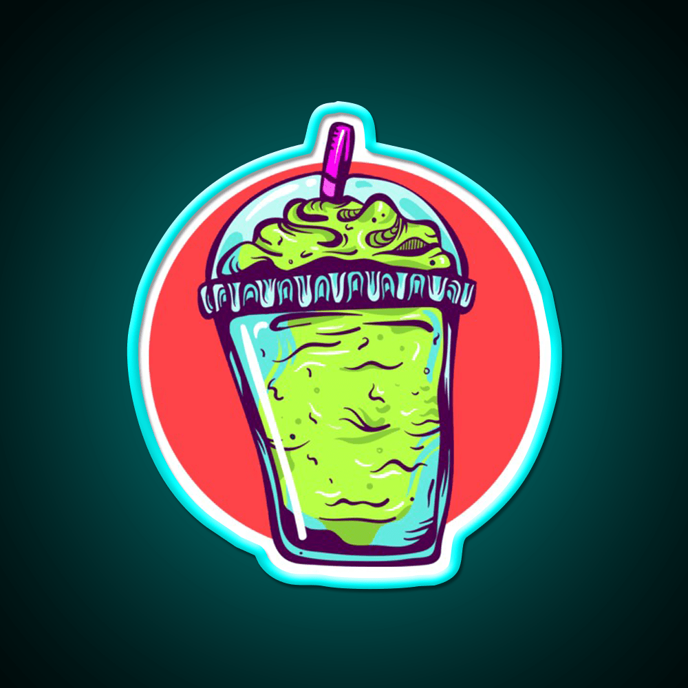 Slushie Fast Food Led Neon Sign For Burger Place Rgb Color - Shineneon