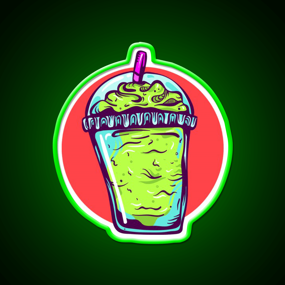 Slushie Fast Food Led Neon Sign For Burger Place Rgb Color - Shineneon