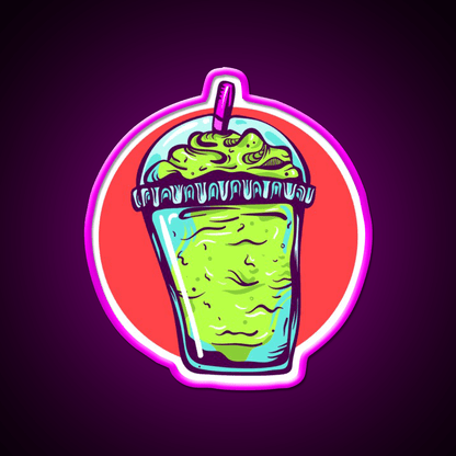 Slushie Fast Food Led Neon Sign For Burger Place Rgb Color - Shineneon
