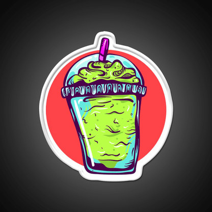 Slushie Fast Food Led Neon Sign For Burger Place Rgb Color - Shineneon