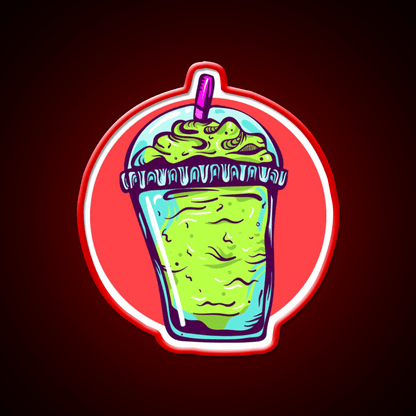 Slushie Fast Food Led Neon Sign For Burger Place Rgb Color - Shineneon