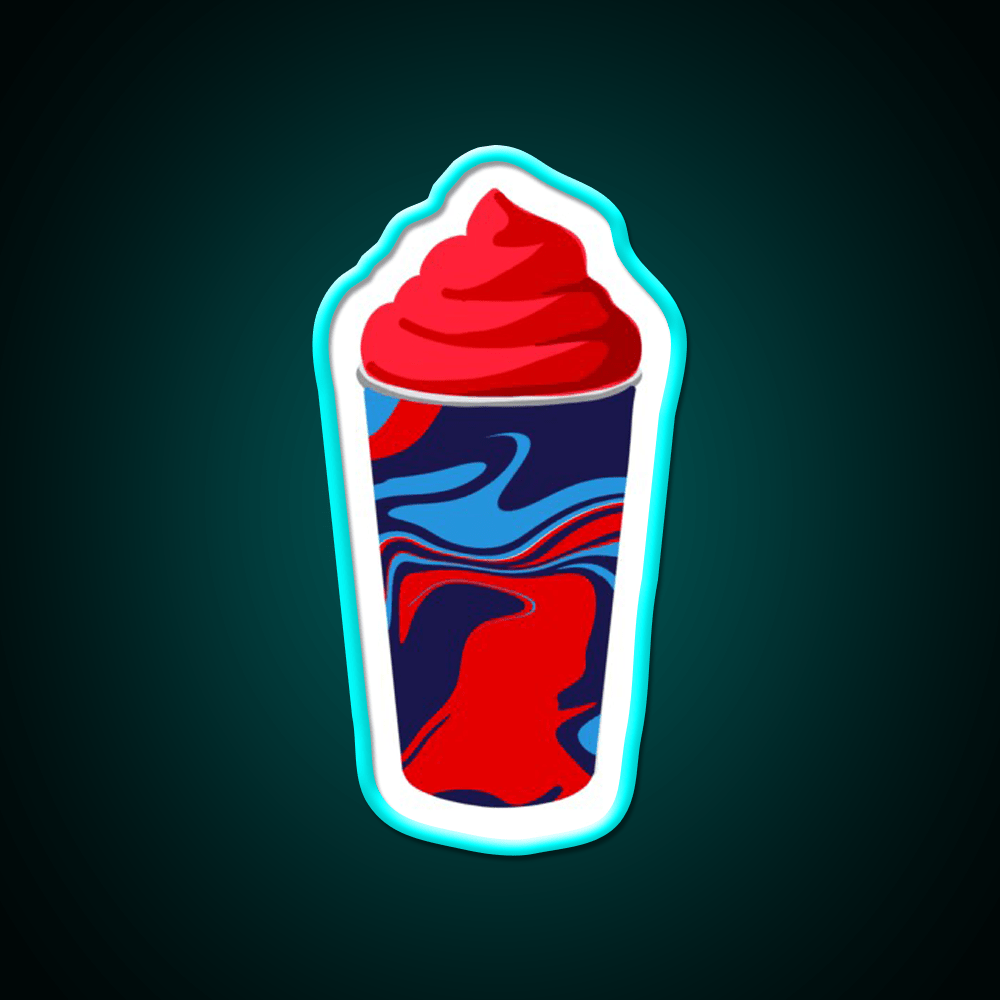 Slushie Snack Food Led Neon Sign Rgb Color - Shineneon